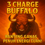 3 Charge Buffalo: Banteng Ganas Penuh Energi Cuan!