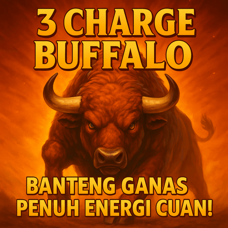 3 Charge Buffalo: Banteng Ganas Penuh Energi Cuan!